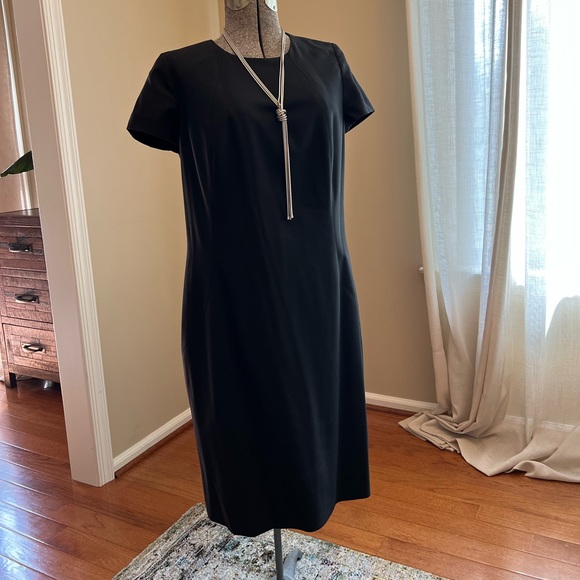 Brooks Brothers Sheath Cap-sleeve Wool Dress, size 12 - Picture 1 of 5